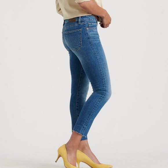 Lucky Brand Distressed Raw Hem Lolita Skinny Jeans - Picture 6 of 12